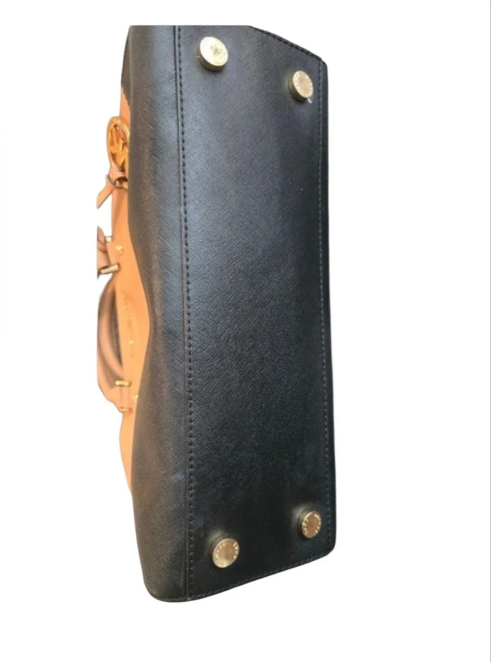 Michael Kors Tan and Black Women's Bag